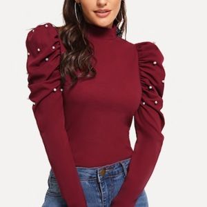 Shein Puff Sleeve Top